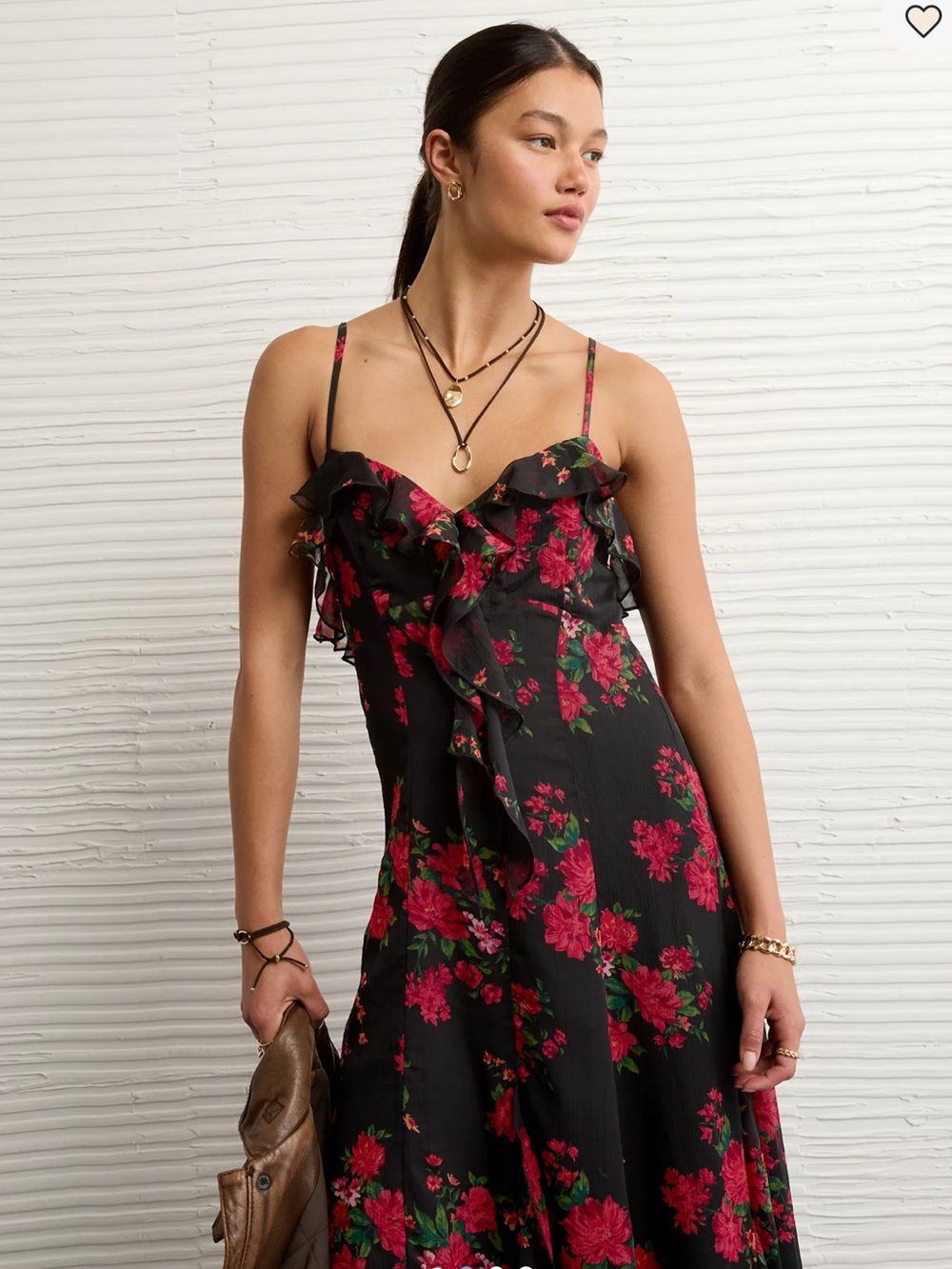 AE Tiered Ruffle Maxi Dress